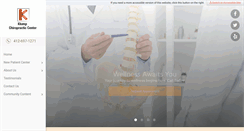 Desktop Screenshot of klumpchiropractic.com